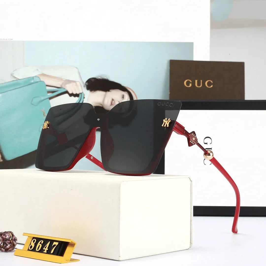 Gucci Oversized 4 Colors G8647 Sunglasses for Unisex – product image 5