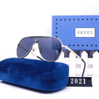 Gucci Oversized Neutral Frameless HD Sunglasses for Unisex – product image 2
