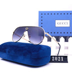 Gucci Oversized Neutral Frameless HD Sunglasses for Unisex – product image 3