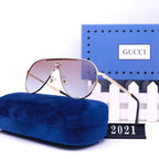 Gucci Oversized Neutral Frameless HD Sunglasses for Unisex – product image 7