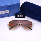 Gucci Oversized Neutral Frameless HD Sunglasses for Unisex – product image 13