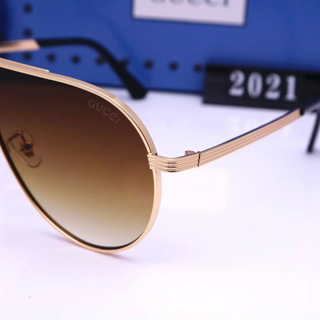 Gucci Oversized Neutral Frameless HD Sunglasses for Unisex – product image 16