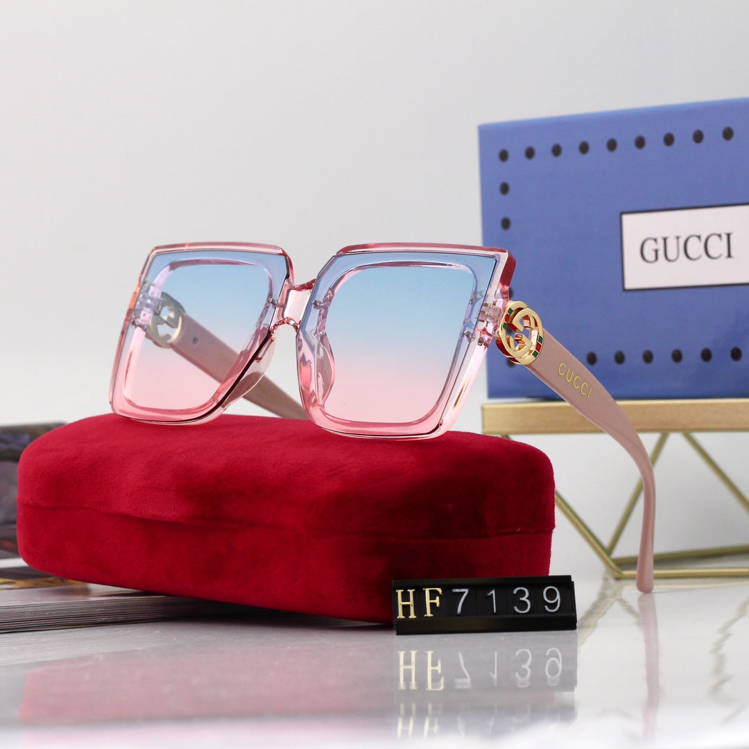 Gucci Oversized Square Slim-Temple Polarized Sunglasses for Unisex – product image 3