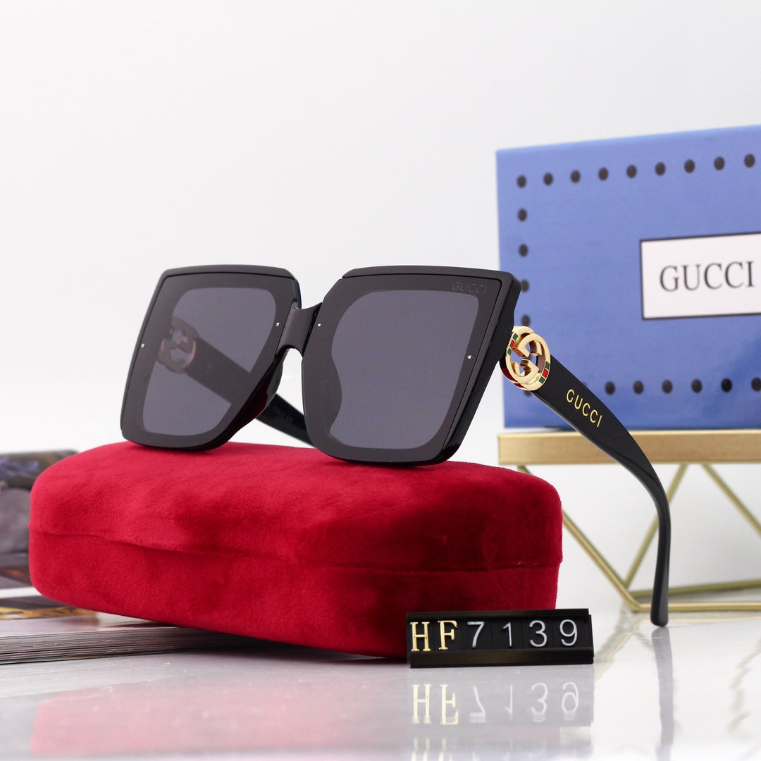 Gucci Oversized Square Slim-Temple Polarized Sunglasses for Unisex – product image 5