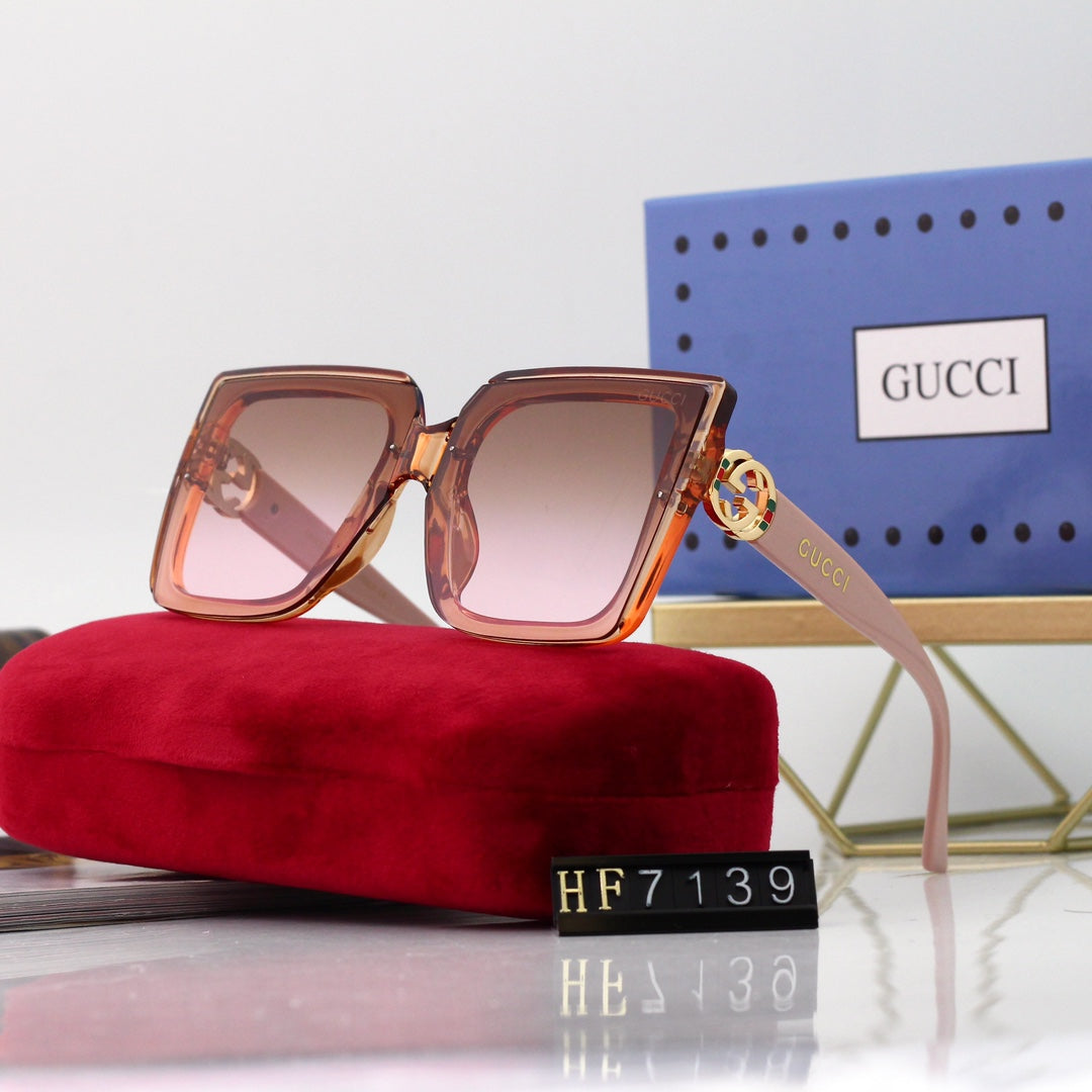 Gucci Oversized Square Slim-Temple Polarized Sunglasses for Unisex – product image 8