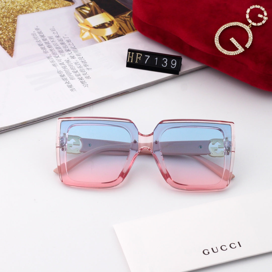 Gucci Oversized Square Slim-Temple Polarized Sunglasses for Unisex – product image 11