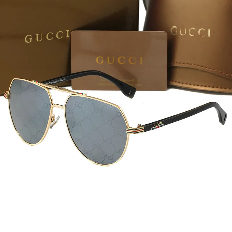 Gucci Oversized Watermark Metal Sunglasses for Unisex – product image 4