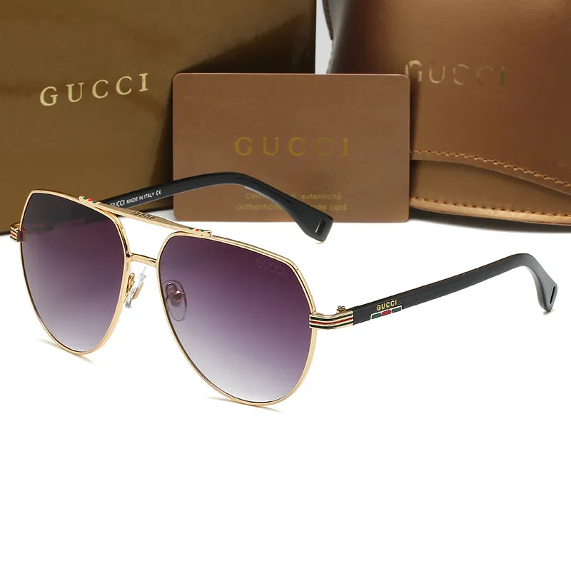 Gucci Oversized Watermark Metal Sunglasses for Unisex – product image 5