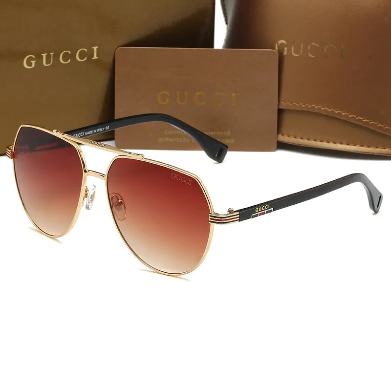 Gucci Oversized Watermark Metal Sunglasses for Unisex – product image 6