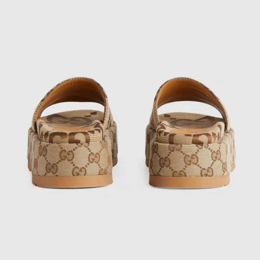 Gucci Platform Slippers With Double G Motif – slippers product image 10