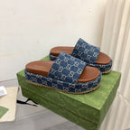 Gucci Platform Slippers With Double G Motif – slippers product image 3