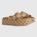 Gucci Platform Slippers With Double G Motif – slippers product image 9