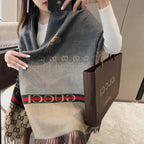 Gucci Premium Woven 6 Colors Classic Bee Pattern Scarf for Women – product image 7