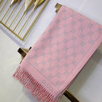 Gucci Premium Woven All-match Jacquard Fringed Scarf for Women – product image 26