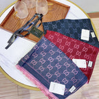 Gucci Premium Woven Classic small broken Edge Scarf Shawl for Women – product image 10