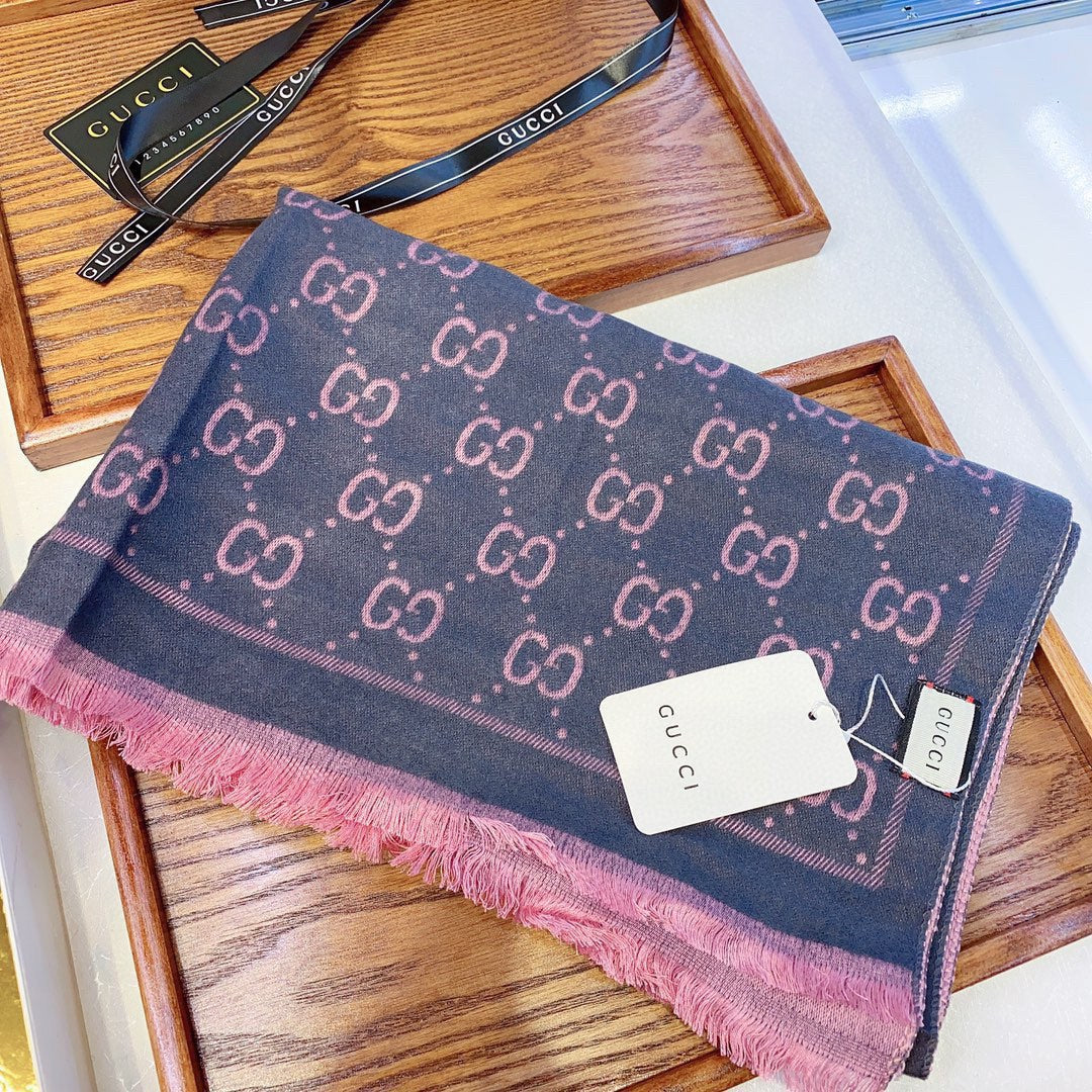 Gucci Premium Woven Classic small broken Edge Scarf Shawl for Women – product image 6