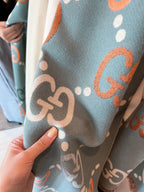 Gucci Premium Woven Monogram Jacquard Letter Scarf Shawl for Women – product image 22