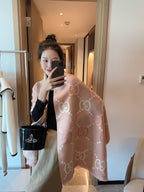 Gucci Premium Woven Monogram Jacquard Letter Scarf Shawl for Women – product image 24