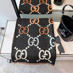 Gucci Premium Woven Monogram Jacquard Letter Scarf Shawl for Women – product image 7