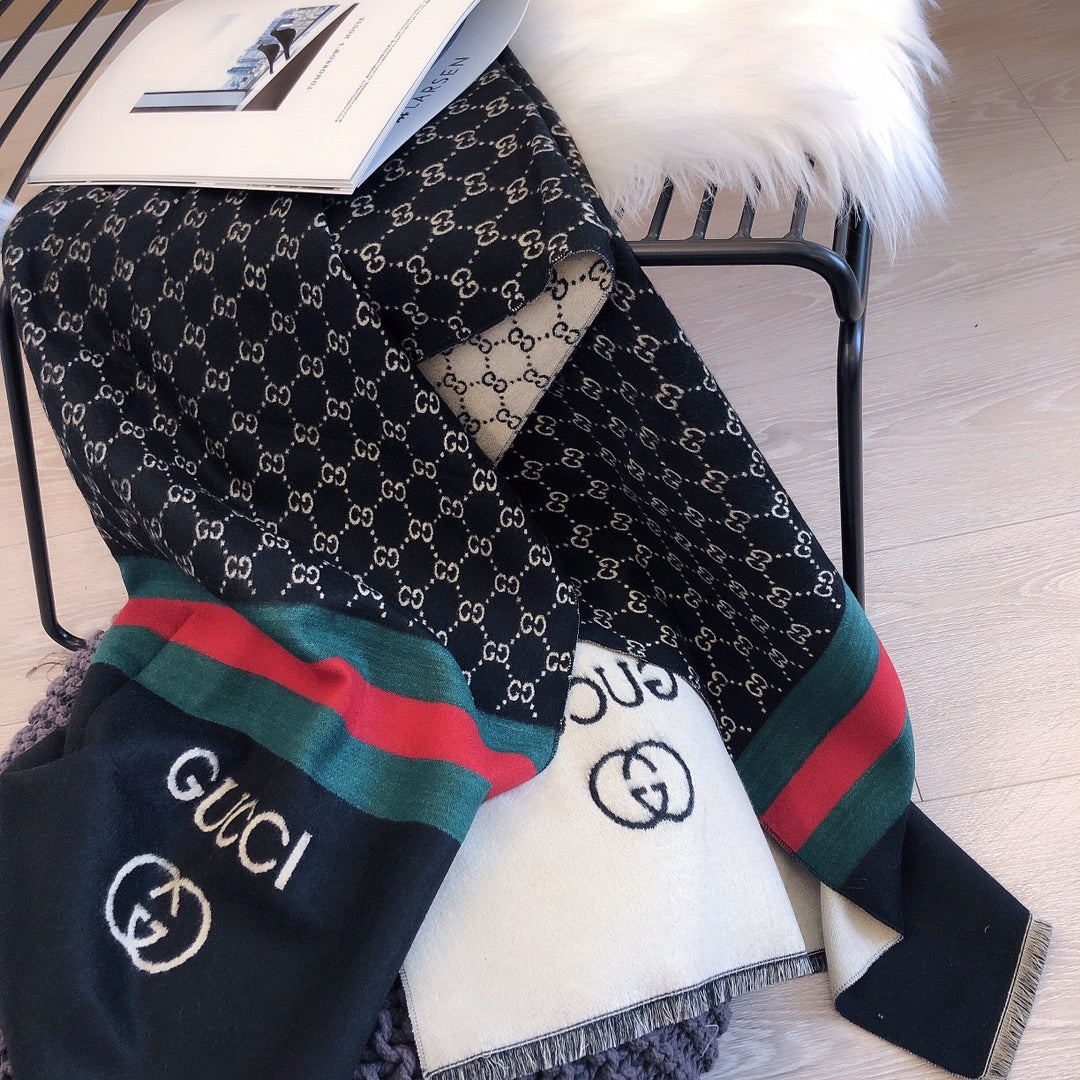 Gucci Premium Woven Warm Scarf & Shawl for Women – product image 1