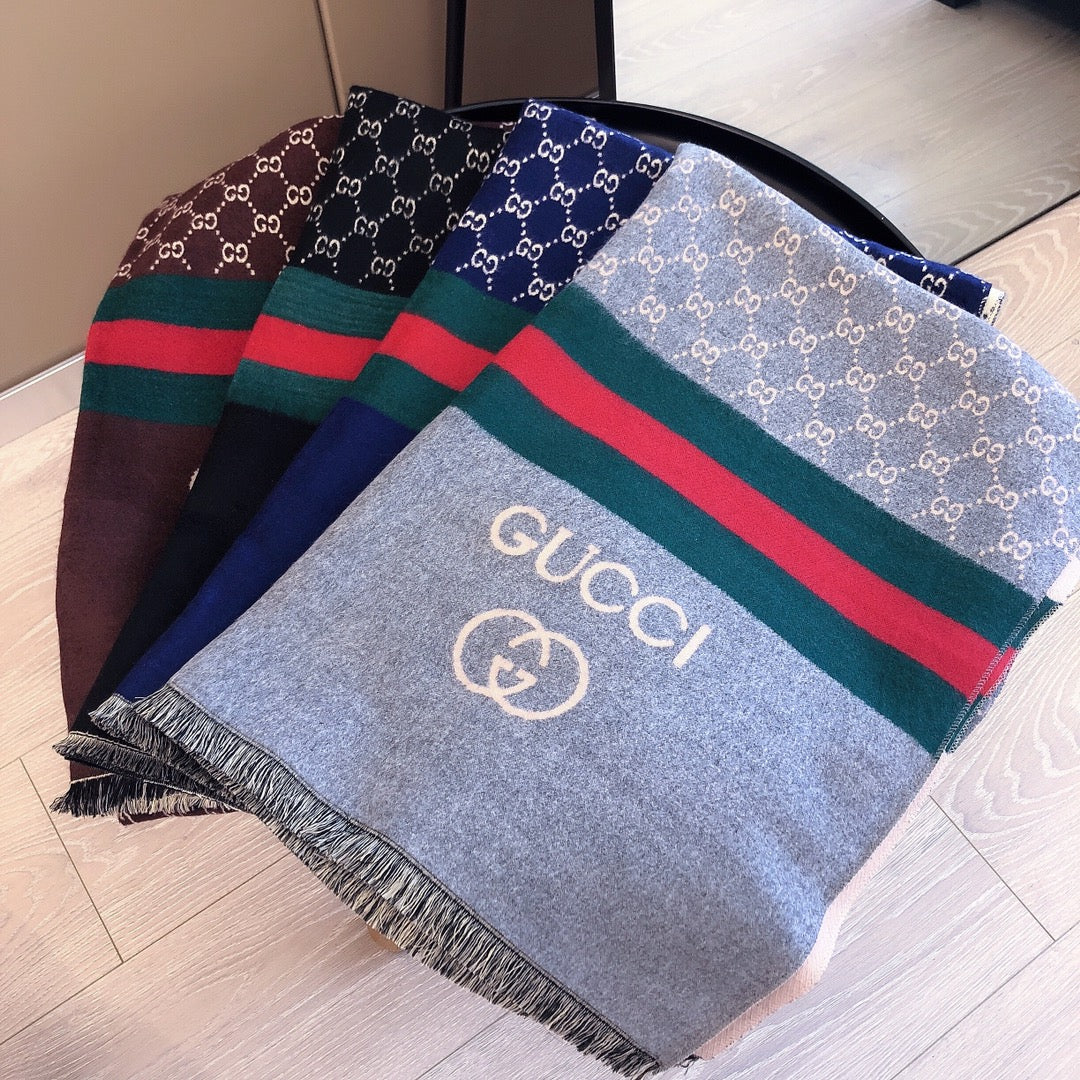 Gucci Premium Woven Warm Scarf & Shawl for Women – product image 13