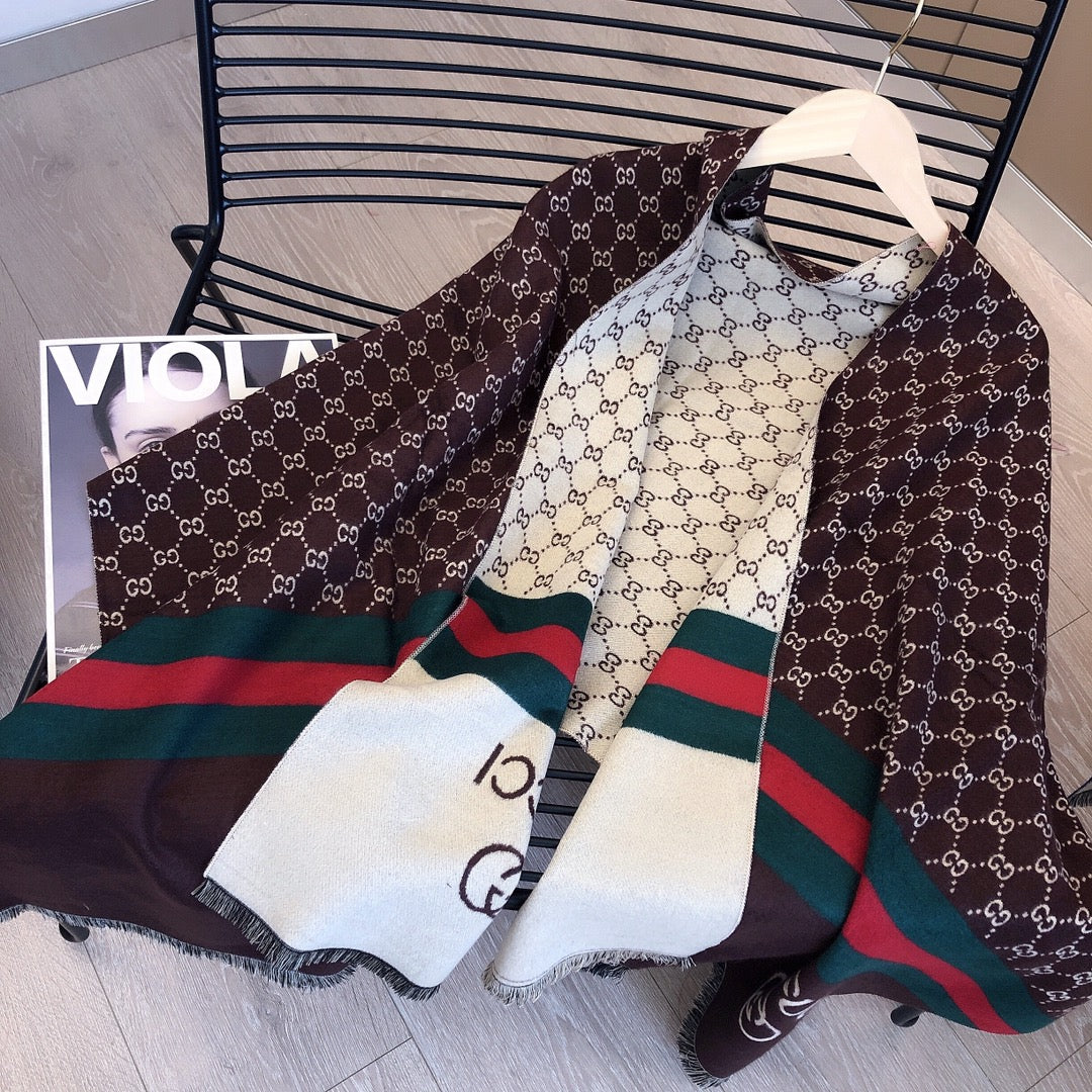 Gucci Premium Woven Warm Scarf & Shawl for Women – product image 17