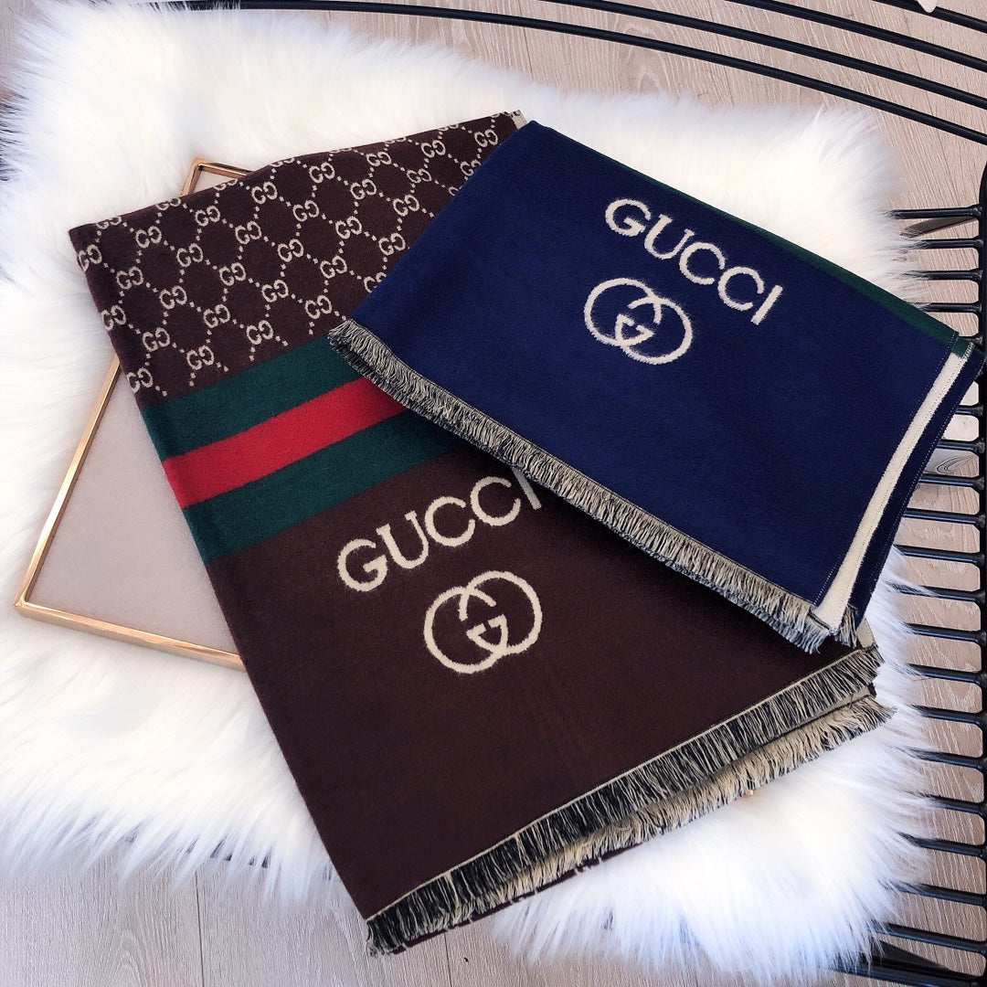 Gucci Premium Woven Warm Scarf & Shawl for Women – product image 18
