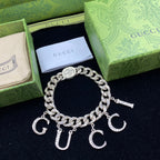 Gucci Punk Style Script Necklace – Luxury Designer Jewelry – product image 10