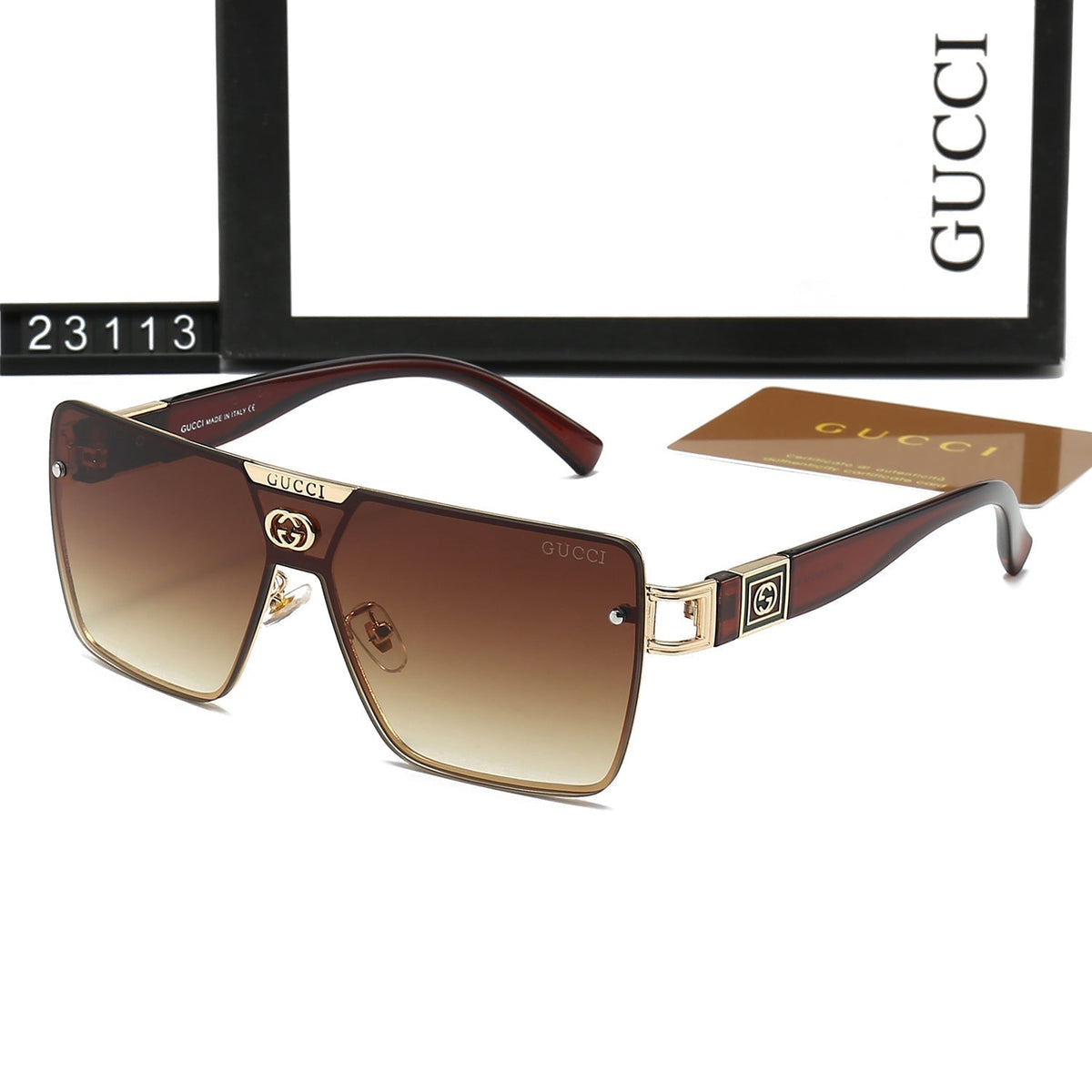 Gucci Rectangular Sunglasses for Unisex – product image 5