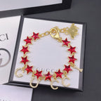 Gucci Red Lucky Star Bracelet – Luxury Jewelry – product image 2