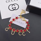 Gucci Red Lucky Star Bracelet – Luxury Jewelry – product image 3