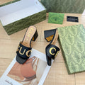 Gucci Retro Block Heel Sandals – sandals product image 2