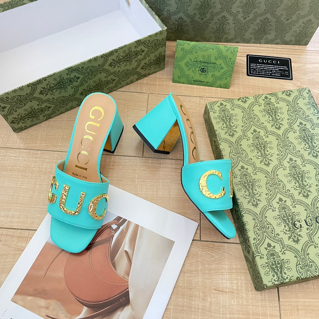 Gucci Retro Block Heel Sandals – sandals product image 7