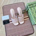 Gucci Rhinestone Mesh High-Heeled Sandals – sandals product image 7