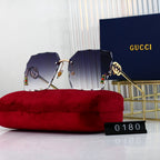 Gucci Rimless Square Polarized Sunglasses for Unisex – product image 2