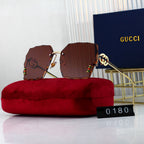 Gucci Rimless Square Polarized Sunglasses for Unisex – product image 8