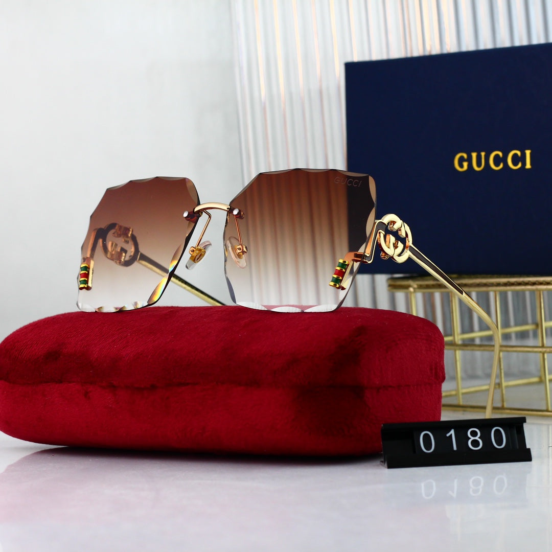 Gucci Rimless Square Polarized Sunglasses for Unisex – product image 10
