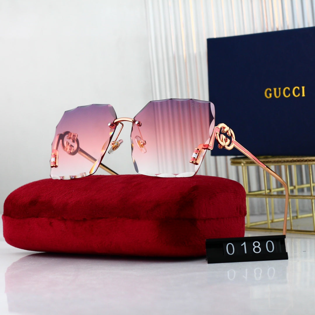 Gucci Rimless Square Polarized Sunglasses for Unisex – product image 12