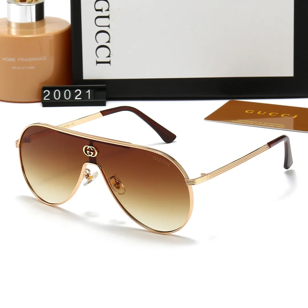 Gucci Shield One-Piece Large Frame Sunglasses for Unisex – product image 2