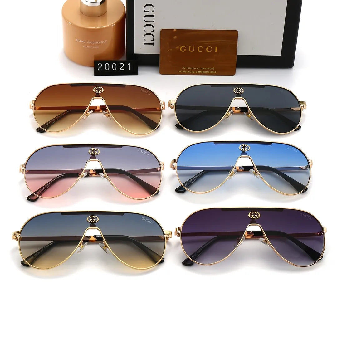 Gucci Shield One-Piece Large Frame Sunglasses for Unisex – product image 14