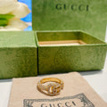 Gucci Sparkling Crystal Open Ring – Luxury Designer Jewelry – product image 1