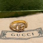 Gucci Sparkling Crystal Open Ring – Luxury Designer Jewelry – product image 2