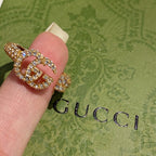 Gucci Sparkling Crystal Open Ring – Luxury Designer Jewelry – product image 5