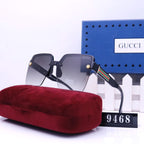 Gucci Square Striped Frame Sunglasses for Unisex – product image 2