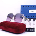 Gucci Square Striped Frame Sunglasses for Unisex – product image 7