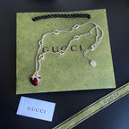 Gucci Strawberry Pendant Necklace – Luxury Designer Jewelry – product image 1