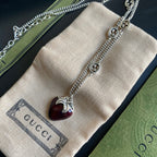 Gucci Strawberry Pendant Necklace – Luxury Designer Jewelry – product image 2