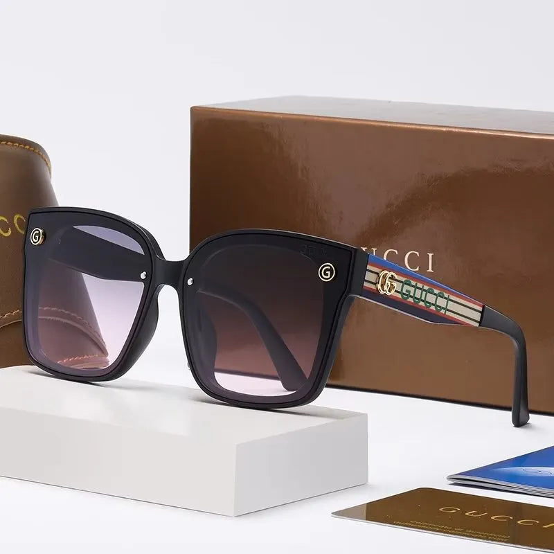 Gucci Striped Frame Square Sunglasses for Unisex – product image 4