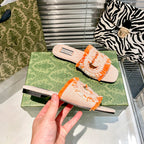 Gucci Tassel Hollow G Flat Slippers – slippers product image 14