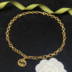 Gucci Textured Double G Pendant Necklace – Luxury Designer Jewelry – product image 1